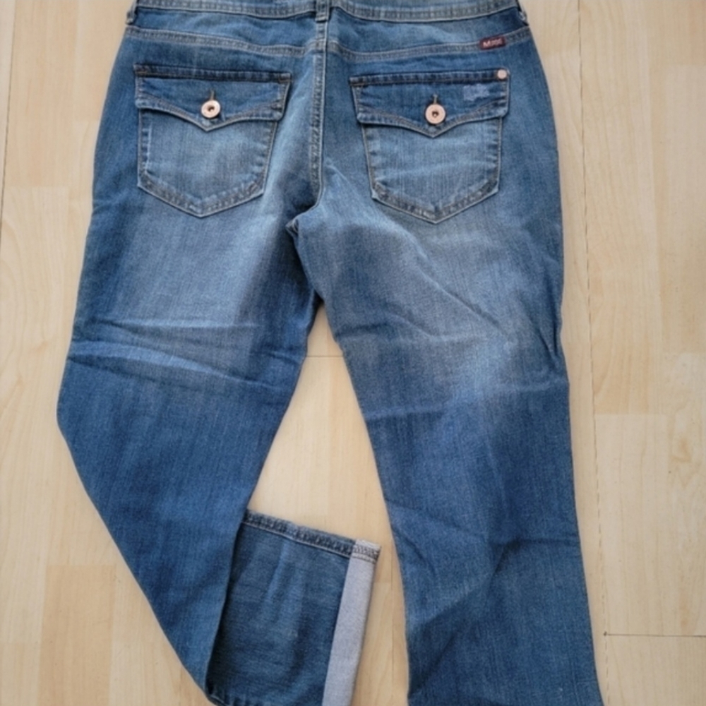 New MOTO Makers of True Originals Keaton Crop Baltic 28 Jeans